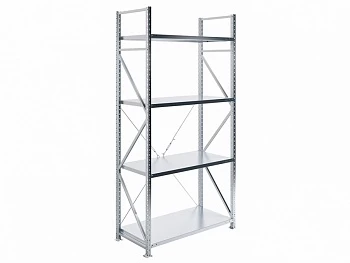 Стеллаж Практик MS U 250/120x60/4 (Нагрузка на полку 300)