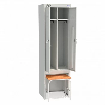 Шкаф медицинский для одежды MD ШРЭК 22-530 ВСК