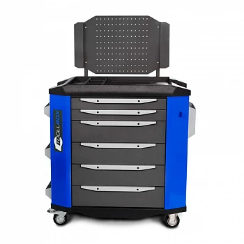 Тележка инструментальная ToollBox TBP-6 (синий)