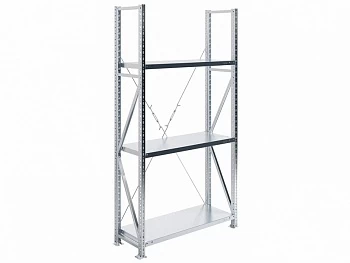 Стеллаж Практик MS U 200/100x40/3 (Нагрузка на полку 300)